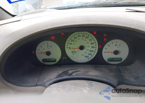 2002 Dodge Caravan Se из США, поврежденный, VIN 1B4GP25372B740917